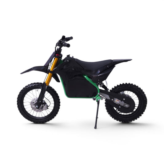 Ultra E-Dirt Bike – 2000W Brushless / 60V (Zwart/Groen)