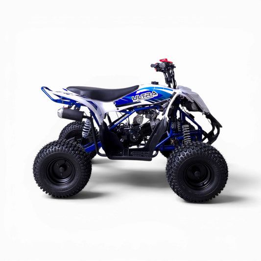 Ultra Motocross Racing 125cc Pro Quad – Blauw/Wit