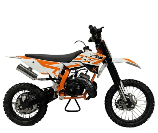 Koshine Crossmotor 50cc Oranje