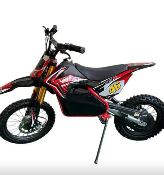 Ultra Motocross Dirt Bike 1600w 60v Rood