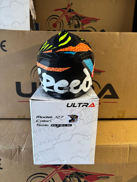 Ultra Motocross Motorcross Helm Pump & Lips Colour Mix