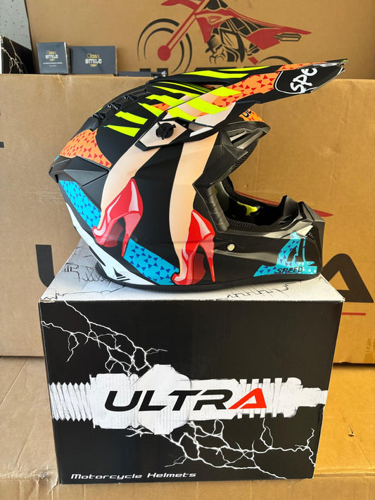 Ultra Motocross Motorcross Helm Pumps