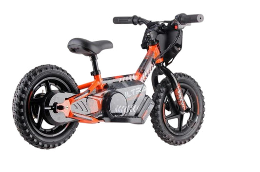 Ultra Motocross Elektrische Loopfiets 12 inch Oranje