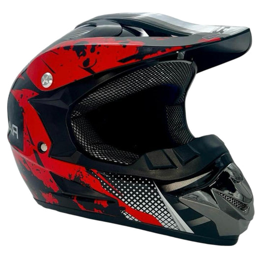 Ultra Motocross Motorcross Helm Racing Red/Black