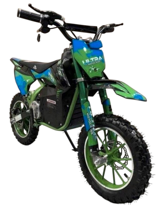 Ultra Motocross Crosser 1000w 36v Blauw/Groen