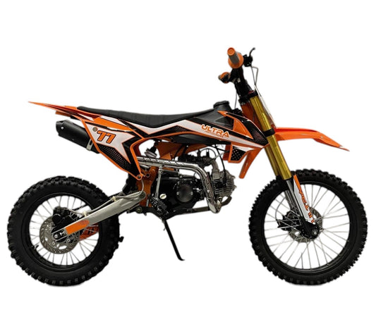 Ultra Motocross Crossmotor 125cc Oranje