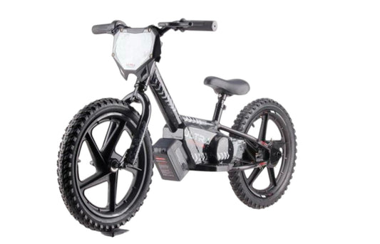 Ultra Motocross Elektrische Loopfiets 16 inch Zwart