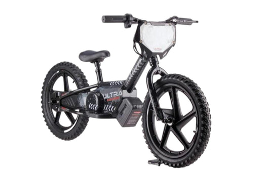 Ultra Motocross Elektrische Loopfiets 16 inch Zwart