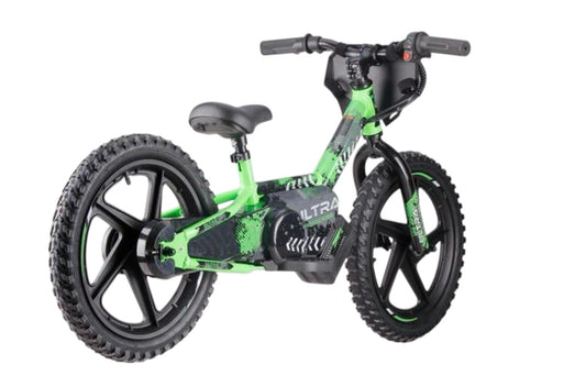 Ultra Motocross Elektrische Loopfiets 16 inch Groen