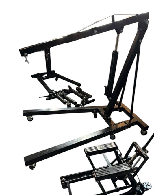 Motorkraan Motortakel 2000 Kilo Inklapbaar