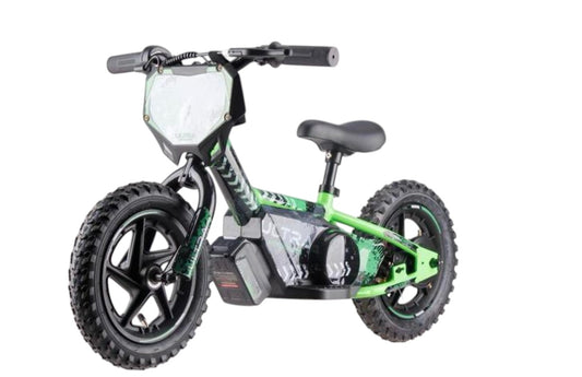 Ultra Motocross Elektrische Loopfiets 12 inch Groen