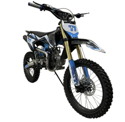 Ultra Motocross Crossmotor 125cc Blauw