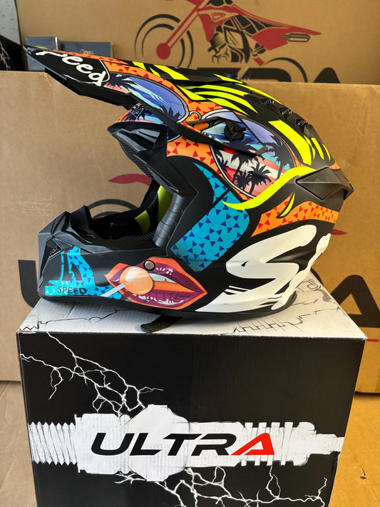 Ultra Motocross Motorcross Helm Pump & Lips Colour Mix