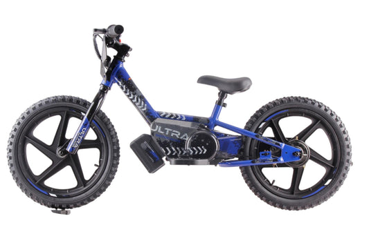 Ultra Motocross Elektrische Loopfiets 16 inch Blauw