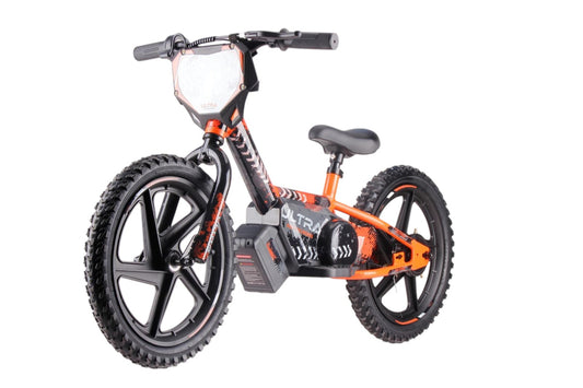 Ultra Motocross Elektrische Loopfiets 16 inch Oranje