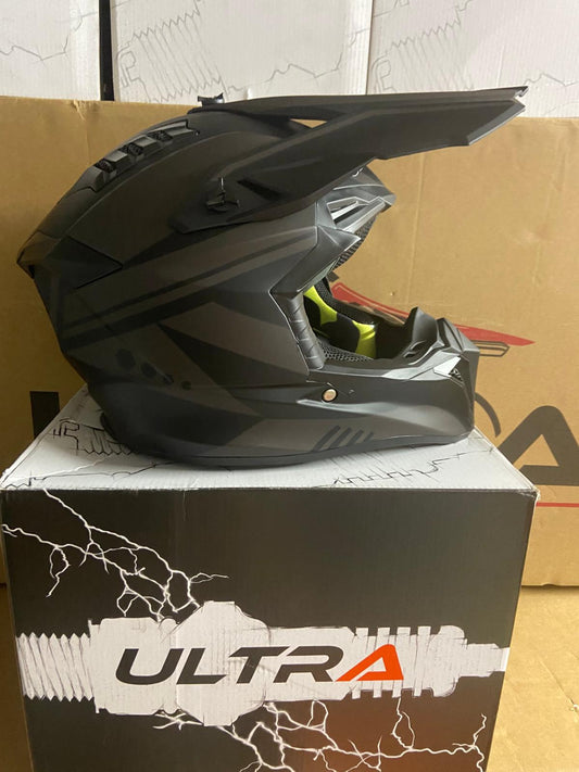 Ultra Motocross Motorcross Helm Dark/Brown