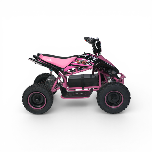 Ultra Roze Elektrische Kinderquad 1000W 36V (3 t/m 10 Jaar)
