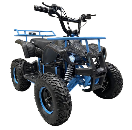Ultra motocross Quad 1000w 48v baby blauw