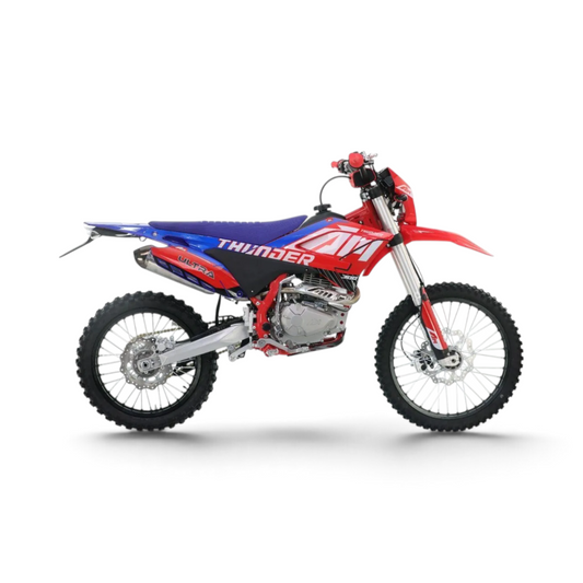 Apollo Thunder Enduro Crossmotor Blauw - Rood 300cc Pro – 26 PK / 120 km/h