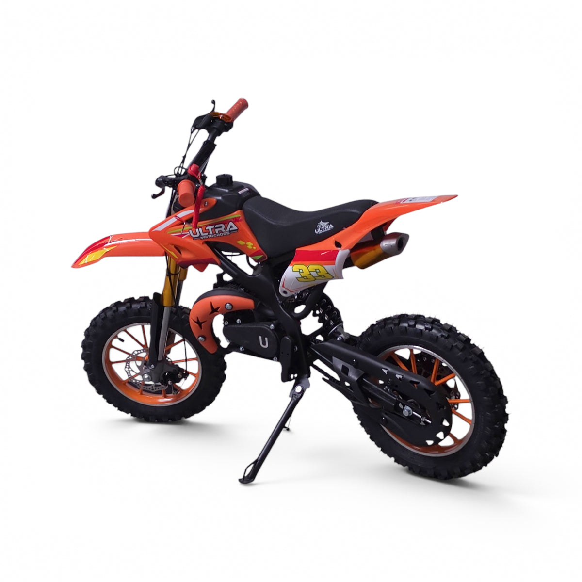 Ultra Motocross Pro 2026 Crossmotor 50cc 2 Takt Automaat Oranje