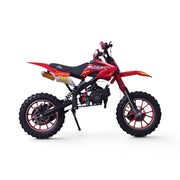 Ultra Motocross Pro 2026 Crossmotor 50cc 2 Takt Automaat Rood