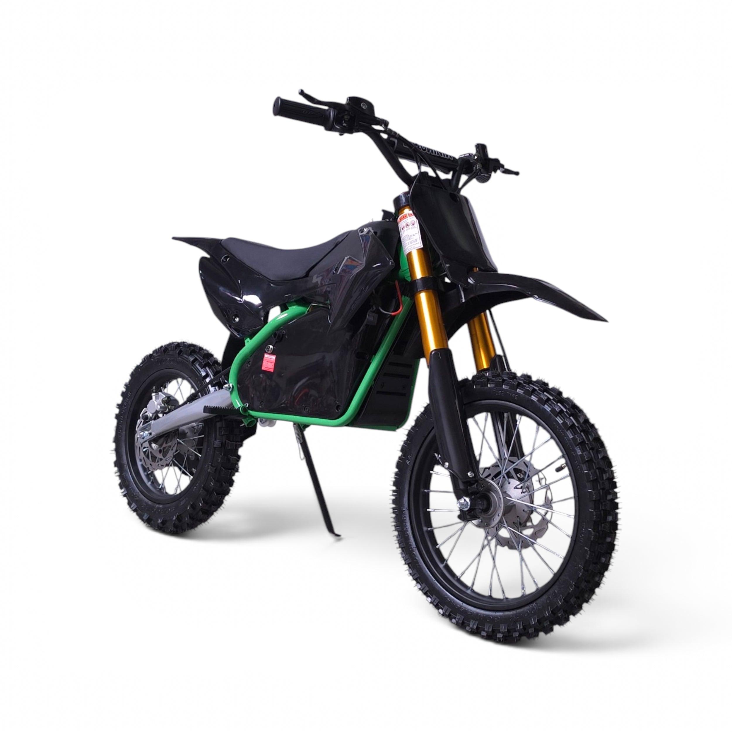 Ultra E-Dirt Bike – 2000W Brushless / 60V (Zwart/Groen)