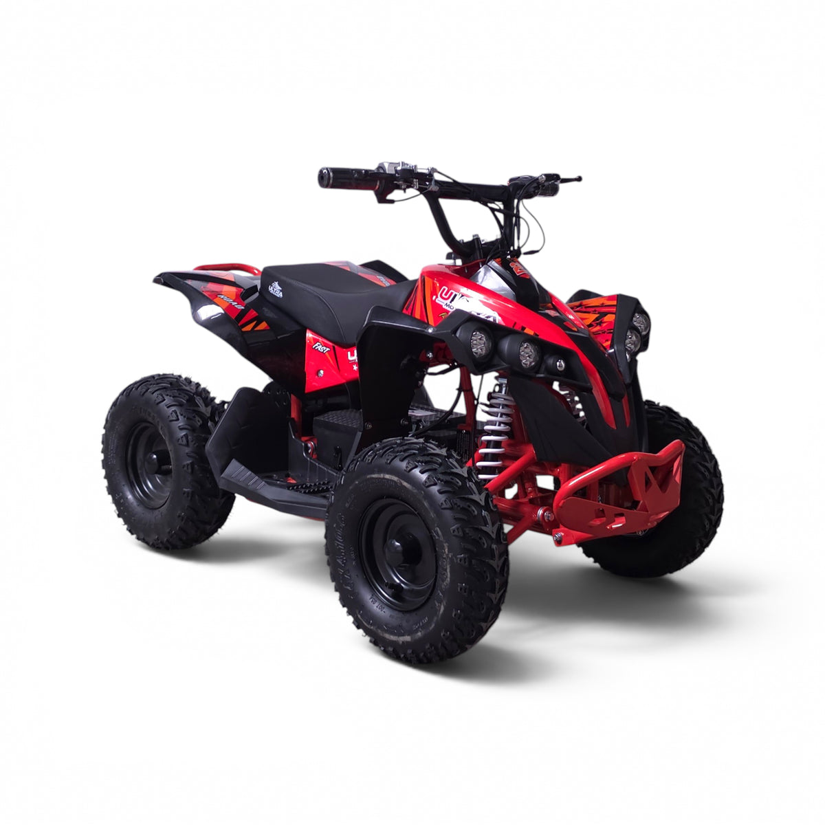 Ultra Racing Offroad Fast Kinderquad – 1200W / 48V Rood