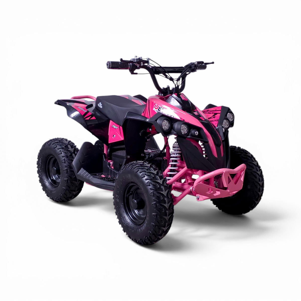 Ultra Racing Offroad Fast Kinderquad – 1200W / 48V Roze