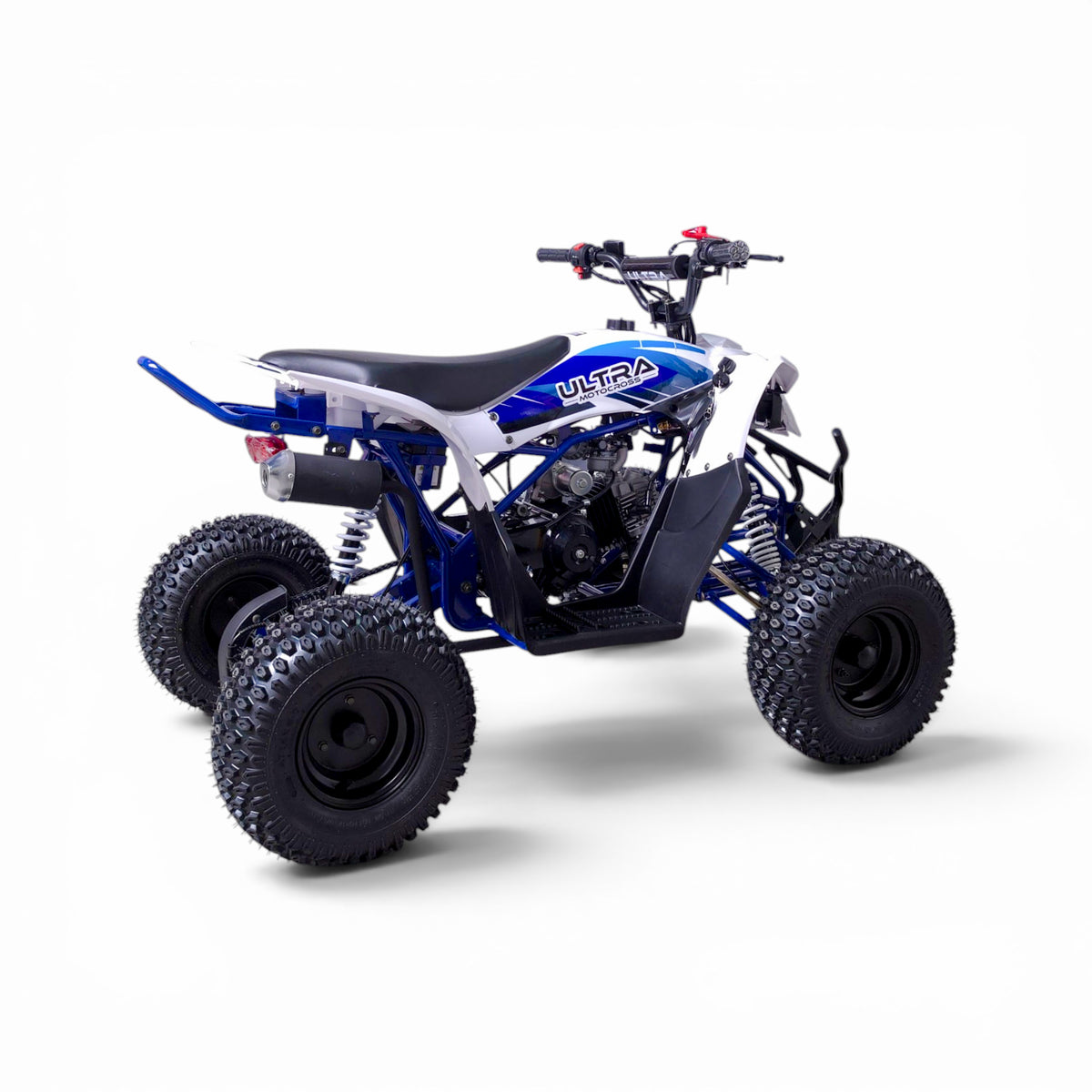 Ultra Motocross Racing 125cc Automaat Pro Quad – Blauw/Wit