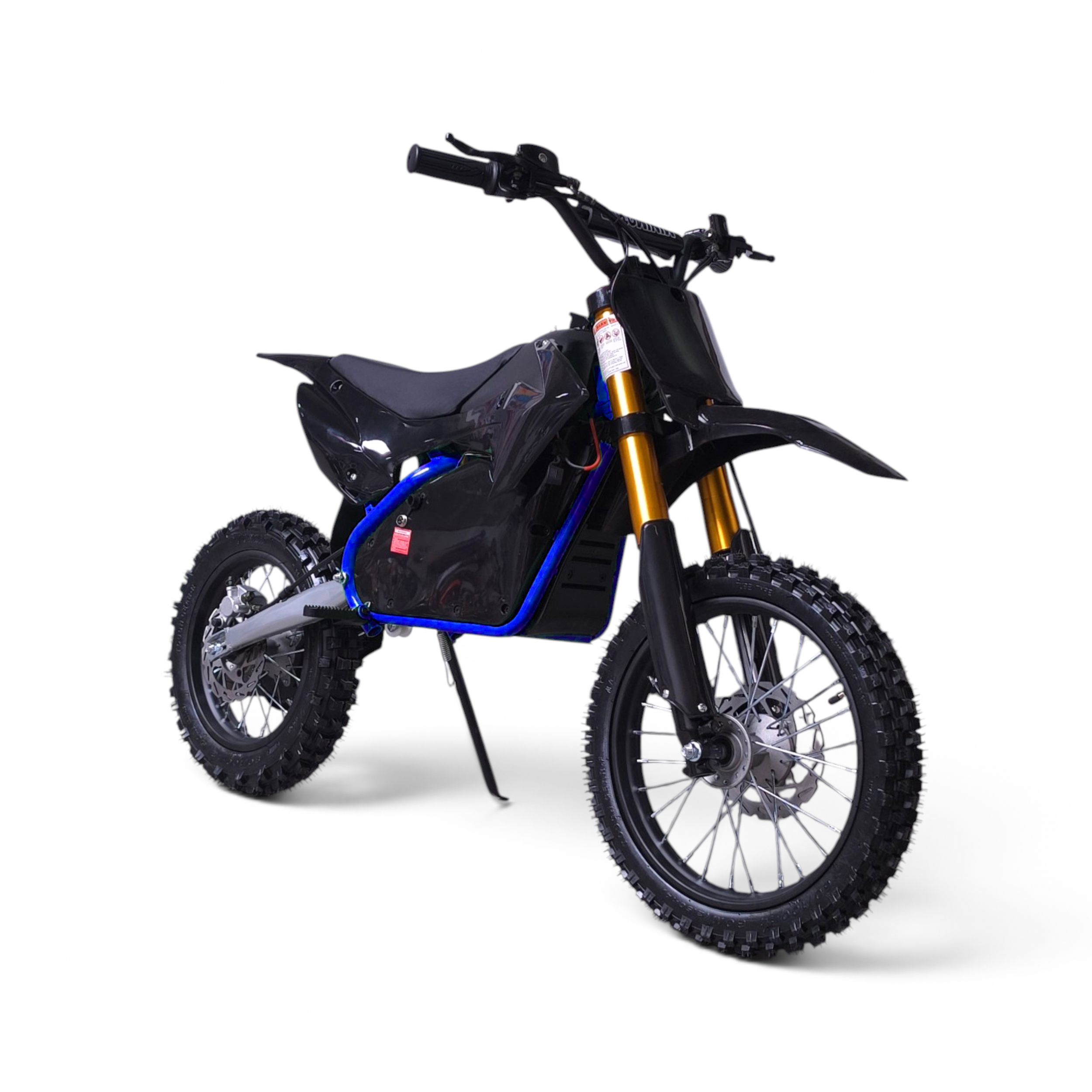 Ultra E-Dirt Bike – 2000W Brushless / 60V (Zwart/Blauw)