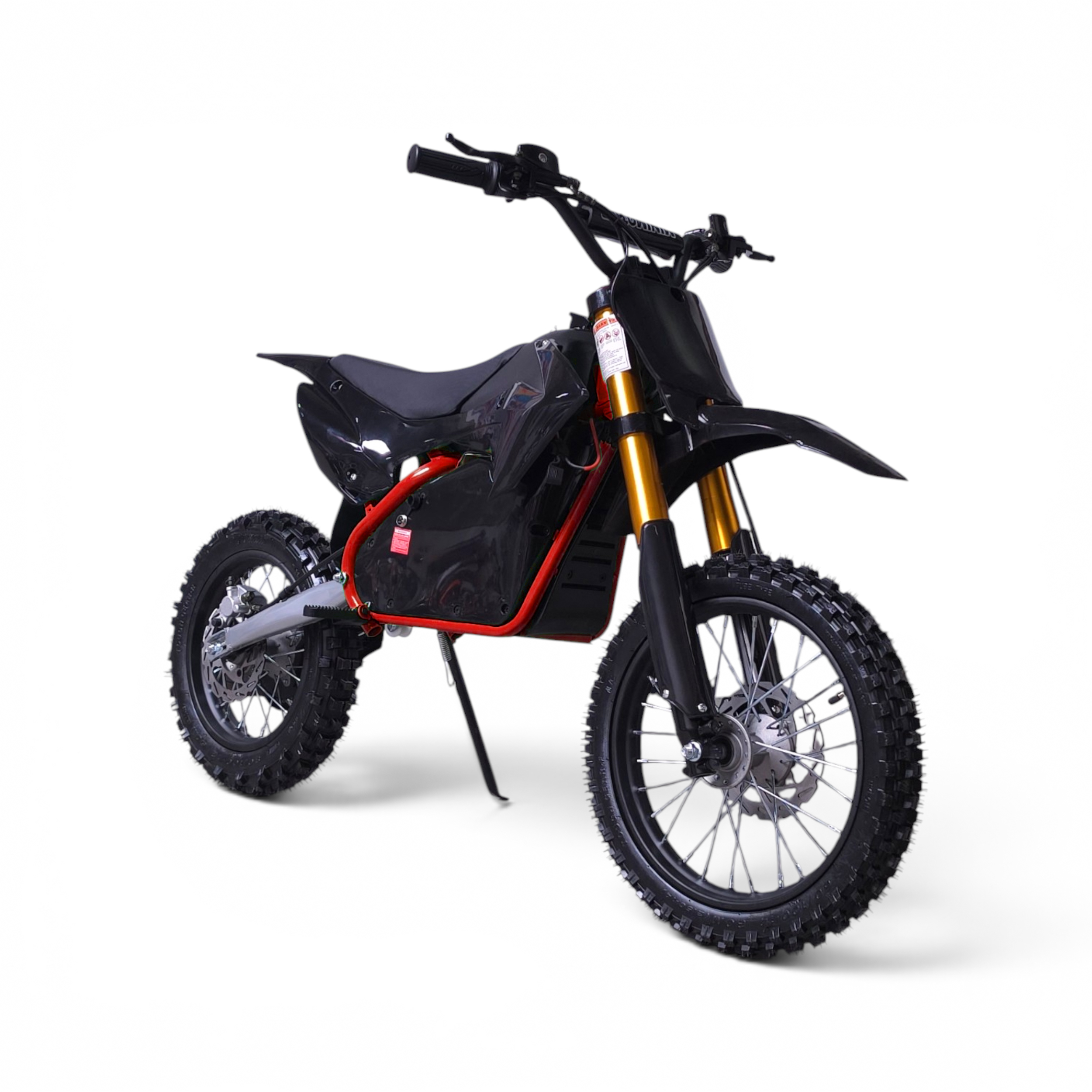 Ultra E-Dirt Bike – 2000W Brushless / 60V (Zwart/Rood)