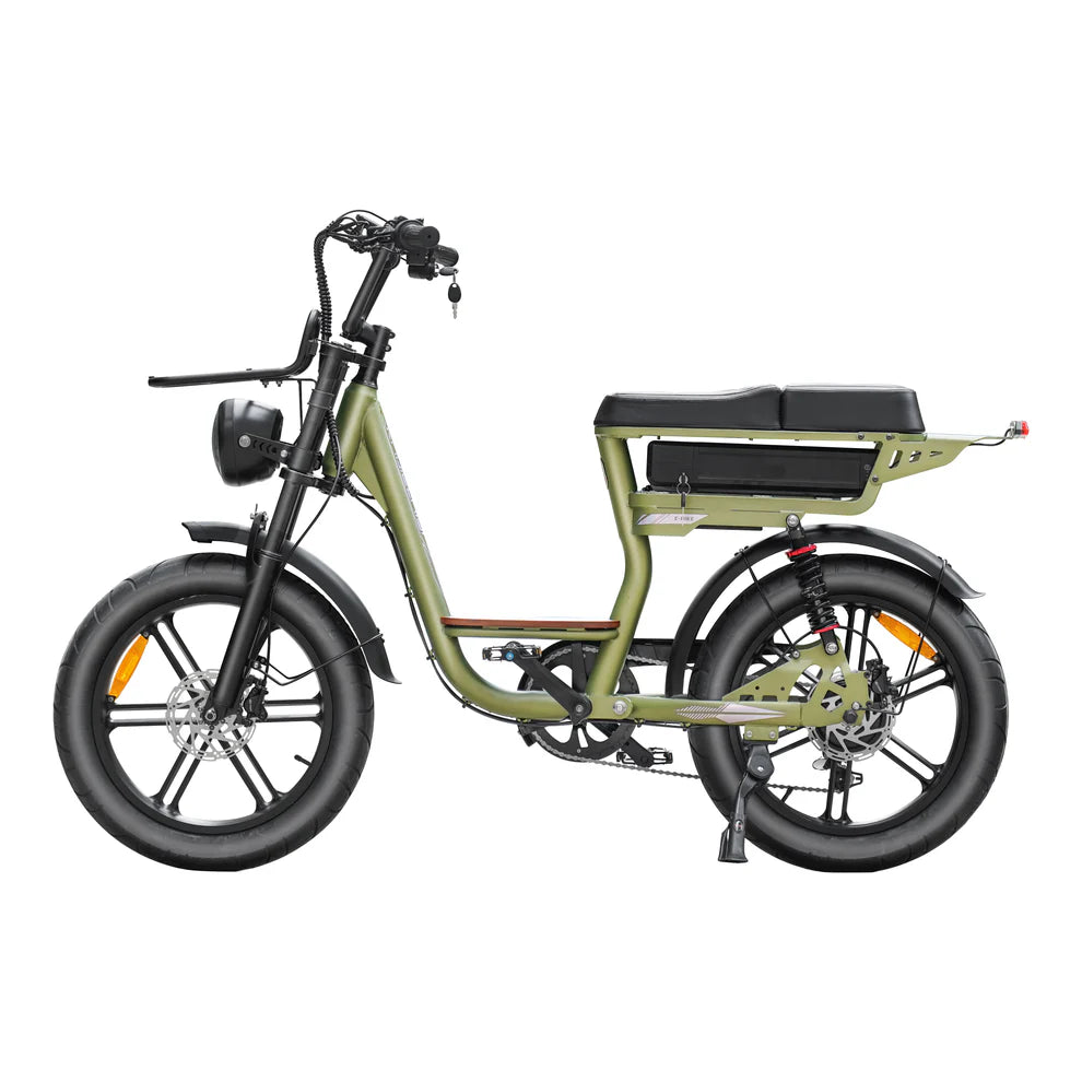 Ouxi C28 Pro Elektrische Fatbike | Groen | Slot