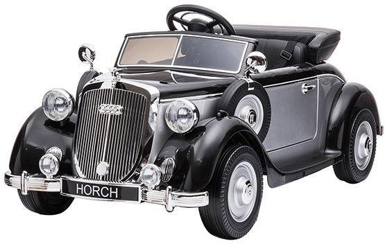 Audi Horch 930V Kinderauto 1938 – Zilver Metallic – 2 Personen