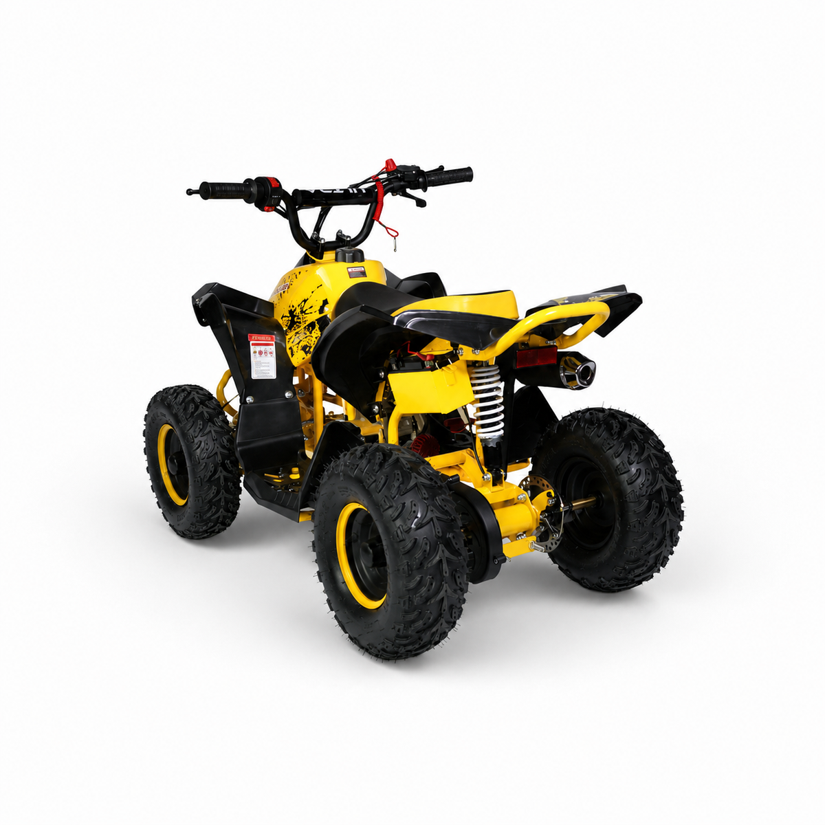 Ultra Motocross Kinderquad Benzine 50cc 50km/h 2 Takt Geel