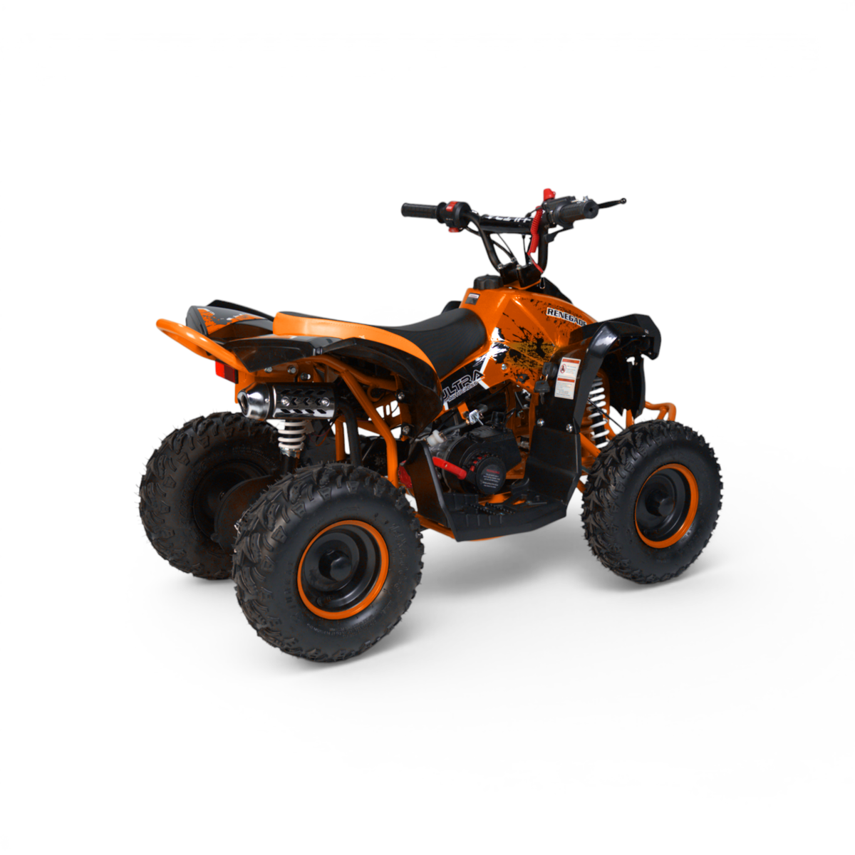 Ultra Motocross Kinderquad Benzine 50cc 50km/h 2 Takt Oranje