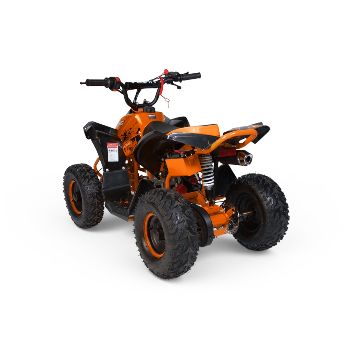 Ultra Motocross Kinderquad Benzine 50cc 50km/h 2 Takt Oranje