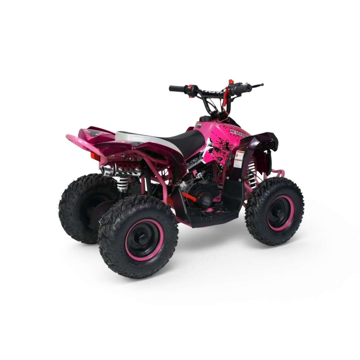 Ultra Motocross Kinderquad Benzine 50cc 50km/h 2 Takt Roze