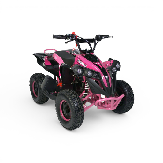 Ultra Motocross Kinderquad Benzine 50cc 50km/h 2 Takt Roze