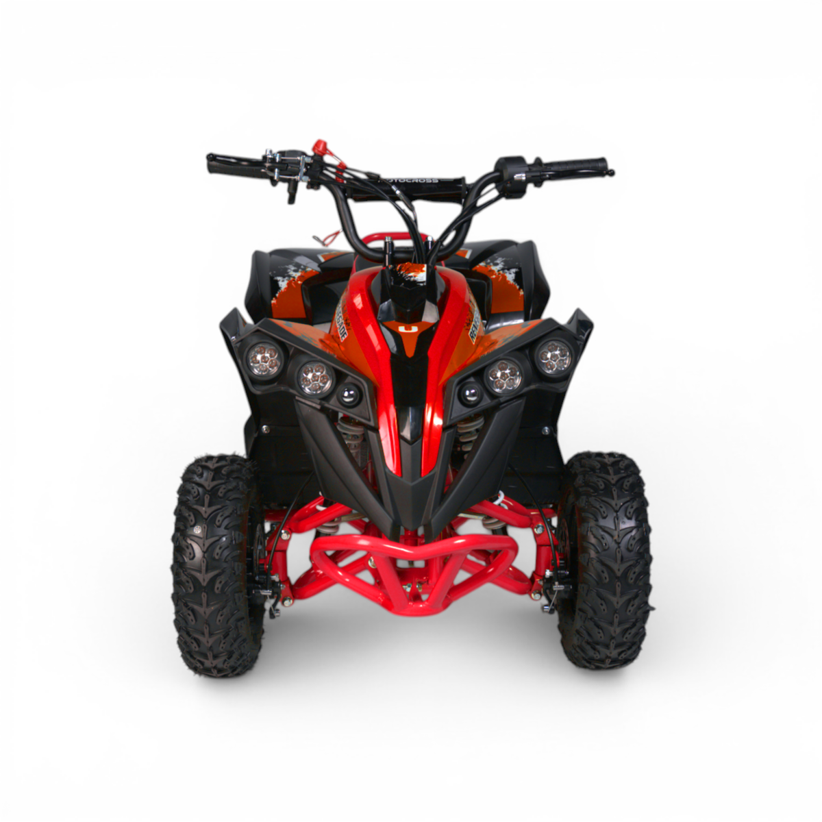 Ultra Motocross Kinderquad Benzine 50cc 50km/h 2 Takt Rood