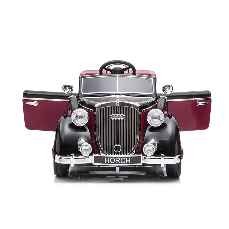 Audi Horch 930V Kinderauto 1938 – Zilver Metallic – 2 Personen