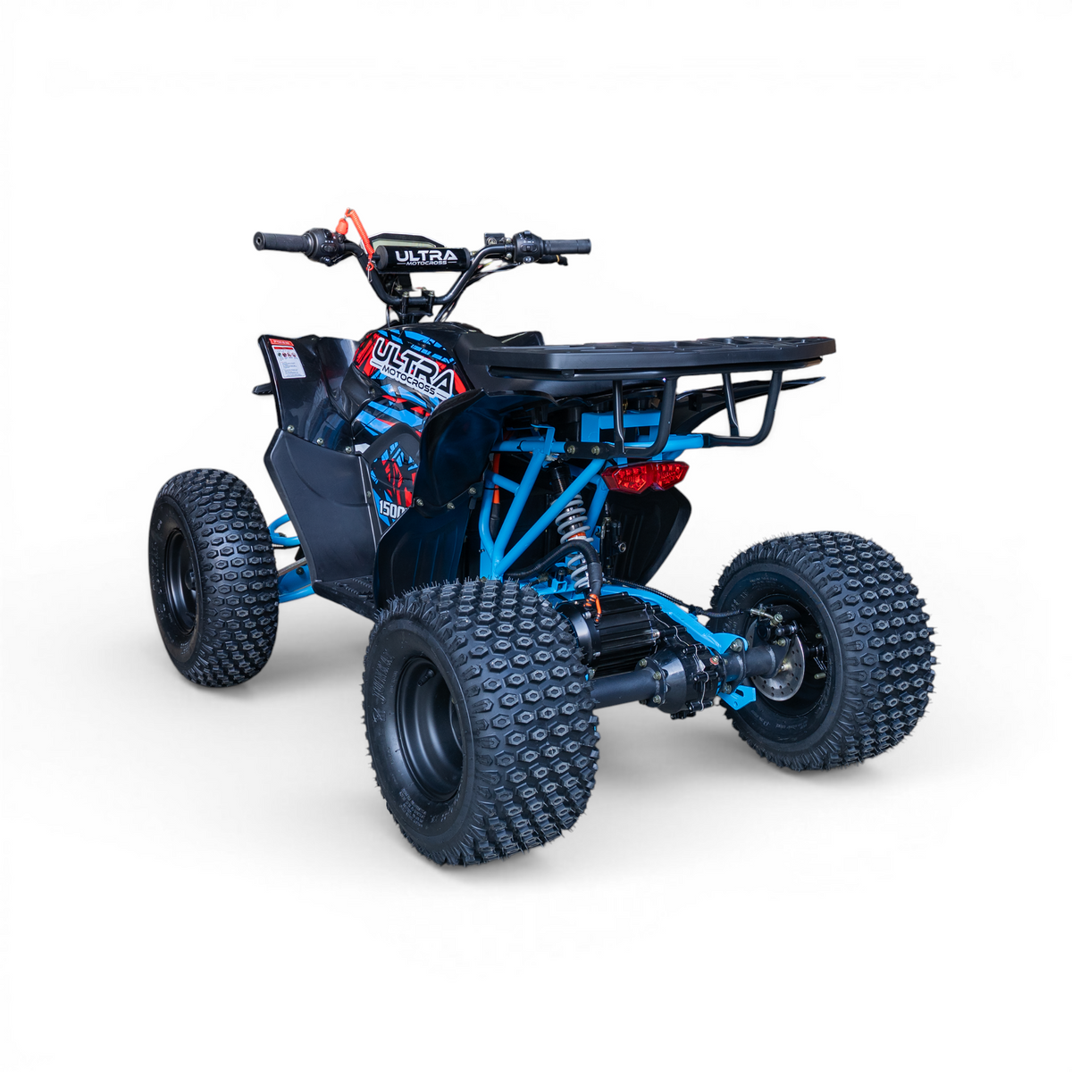Ultra Motocross Racing E-Quad – 1500W / 60V Blauw - Rood