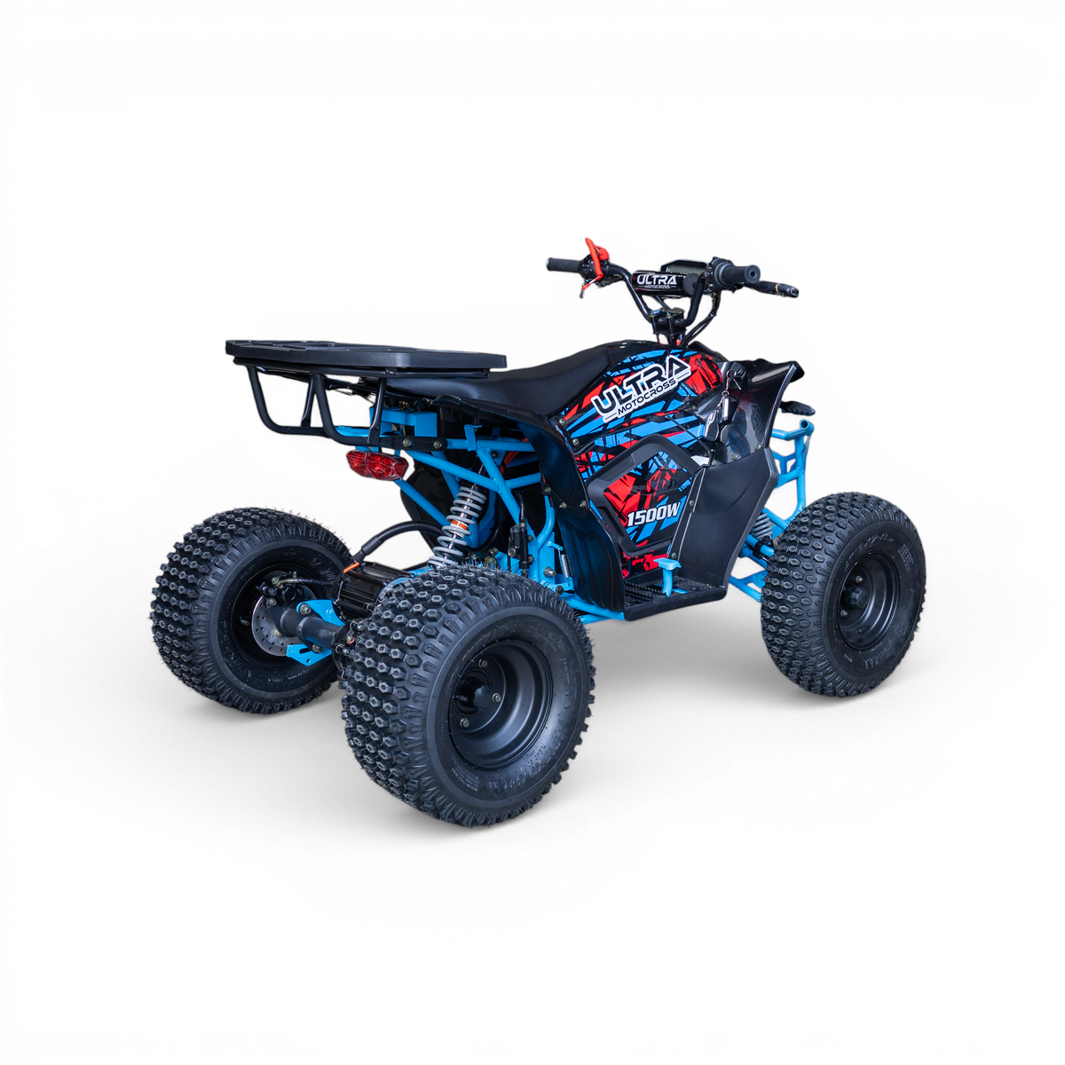 Ultra Motocross Racing E-Quad – 1500W / 60V Blauw - Rood