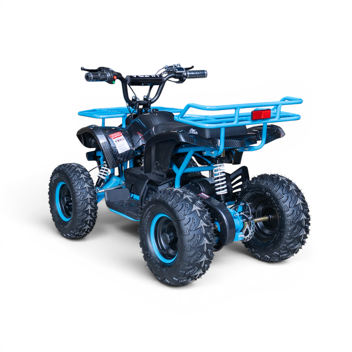 Ultra Motocross Blauw-Carbon Elektrische Kinderquad 1000W 48V