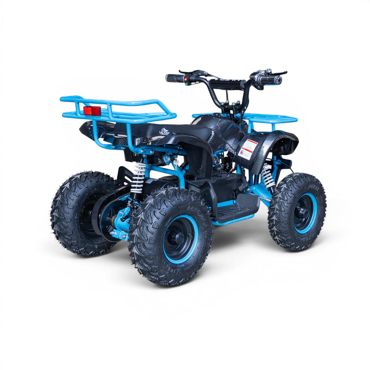 Ultra Motocross Blauw-Carbon Elektrische Kinderquad 1000W 48V