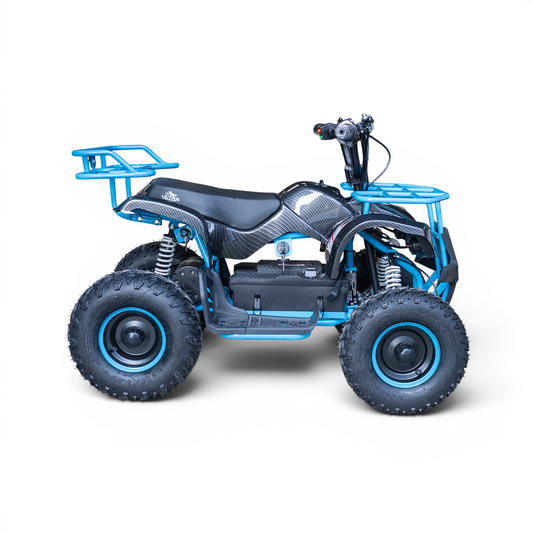 Ultra Motocross Blauw-Carbon Elektrische Kinderquad 1000W 48V