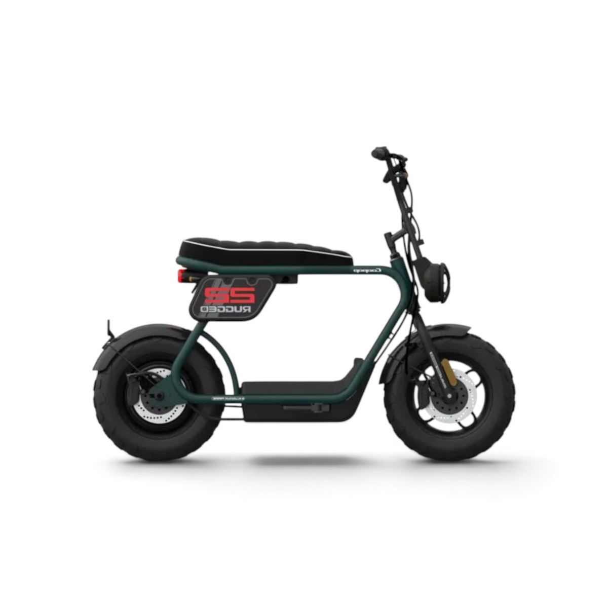 Coopop 22 Rugged 1200W Bosch E-Cruiser E-Scooter Donker Groen