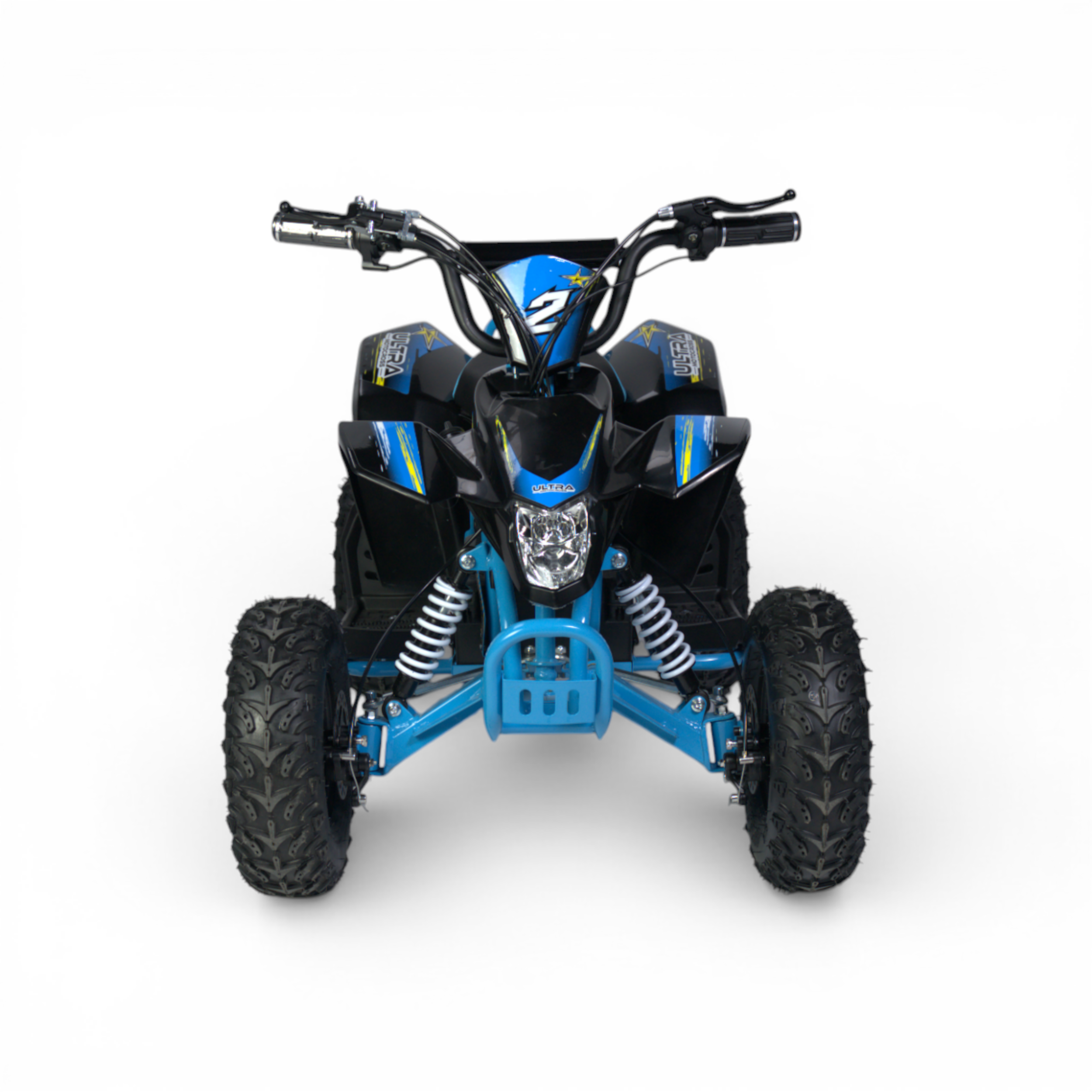 Elektrische Kinderquad Racing Accu 1000W 48V Blauw