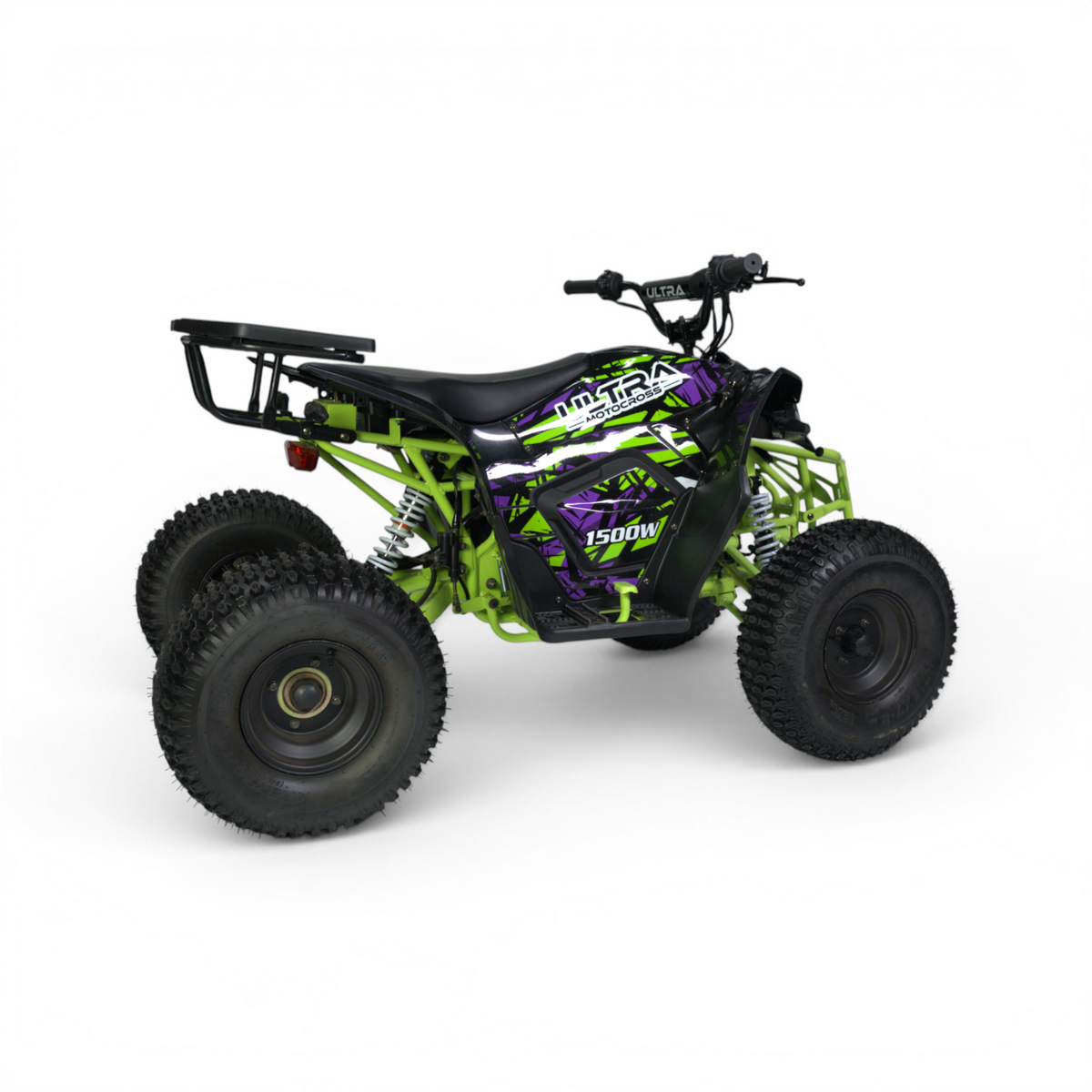 Ultra Motocross ATX 1500 Elektrische Quad Groen Paars 2026