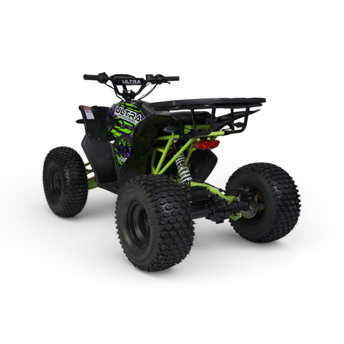 Ultra Motocross ATX 1500 Elektrische Quad Groen Paars 2026