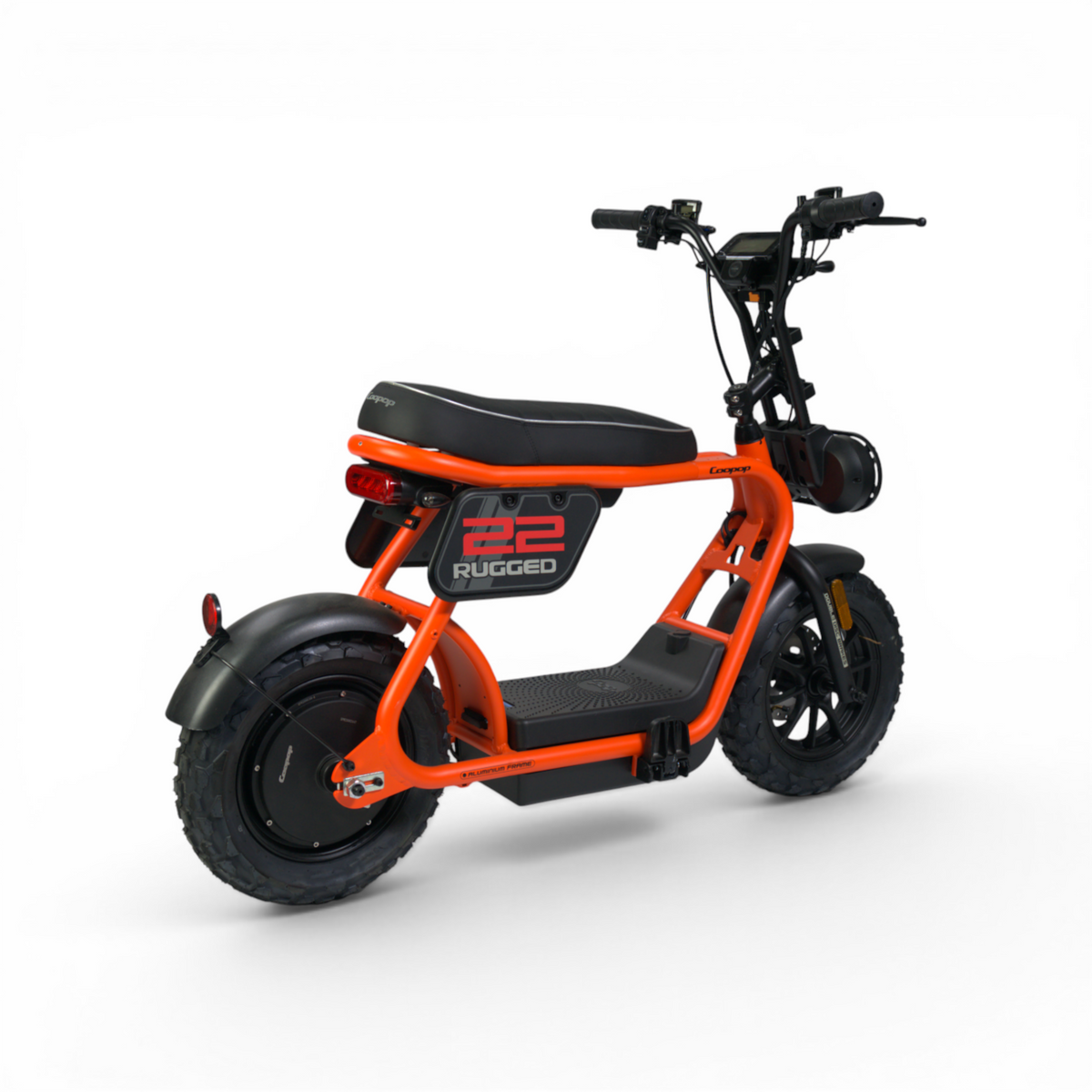 Coopop 22 Rugged 1200W Bosch E-Cruiser E-Scooter Orange